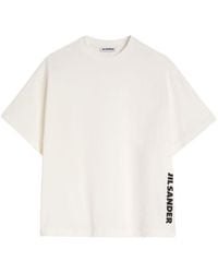 Jil Sander - Katoenen T-shirt - Lyst