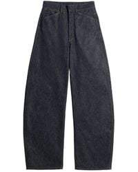 Lemaire - High Waisted Curved Pants - Lyst
