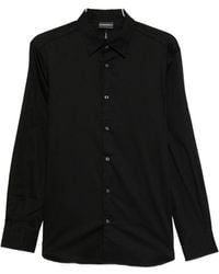 Emporio Armani - Cotton Shirt - Lyst