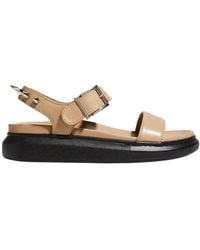 McQueen - Flat Sandals - Lyst