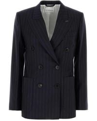 Givenchy - Embroidered Wool Blazer - Lyst