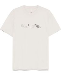 sunflower - Zonnebloem Eenvoudig Logo Tee - Lyst