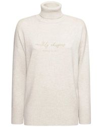 Brunello Cucinelli - Wool Blend Sweater - Lyst