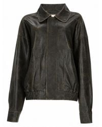 Alysi - 100% Leather Jacket - Lyst