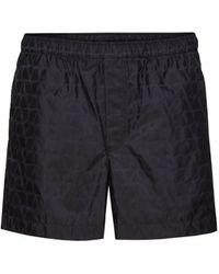 Valentino - Toile Iconographe Swim Shorts - Lyst