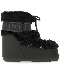 Moon Boot - "Icon" Low Faux Fur Boot - Lyst