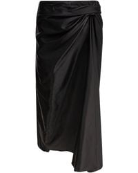 Balenciaga - Draped Skirt - Lyst