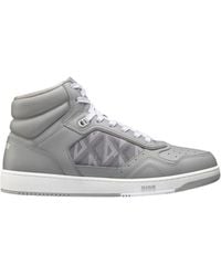 Dior - B27 High Diamond Sneakers - Lyst