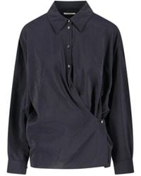 Lemaire - Twisted Silk Shirt - Lyst