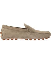 Tod's - Moccasina in pelle scamosciata in pelle scamosciata - Lyst