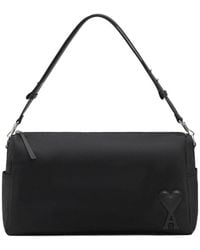 Ami Paris - Marcel Large Nylon Shoulder Bag - Lyst