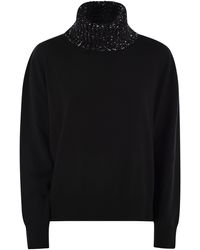 Fabiana Filippi - Rollkragenpullover in Wolle, Seide und Kaschmir - Lyst