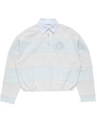 Acne Studios - Cotton Polo Shirt - Lyst