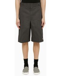 Dickies - Grey Cotton Trousers - Lyst