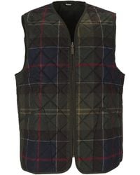 Barbour - Icons Tartan Quilted Liner - Lyst