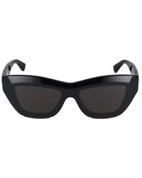 Bottega Veneta - Zonnebrillen Bv1218 S 001 Zwart Zwart Grijs /18/145 - Lyst