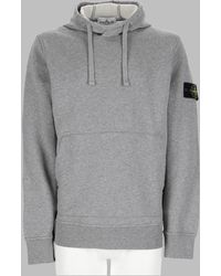 Stone Island - Hooded Sweatshirt - Lyst