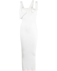 The Attico - Kleid Mit Asymmetrischem Ausschnitt - Lyst