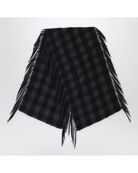 Destin - Check Wool And Cashmere Shawl - Lyst