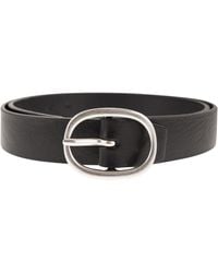 Alberto Luti - Classic Full Grain Leather Belt - Lyst