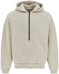 Fear Of God - Angst vor Gott mit Kapuze -Sweatshirt mit halben Reißverschluss - Lyst