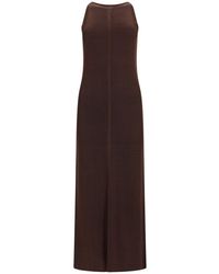Loulou de Saison - Sleeveless Knit Maxi Dress - Lyst