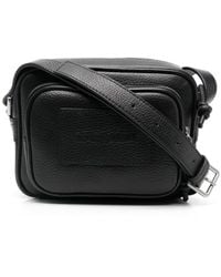 Emporio Armani - Borsa a tracolla in pelle - Lyst