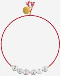 Sorbet Island - Shell Bracelet With Glass Beads - Lyst
