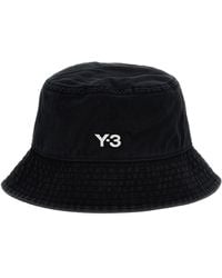 Y-3 - Logo Embroidery Bucket Hat - Lyst