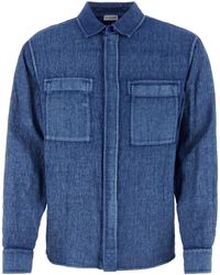 Burberry - Linen Shirt - Lyst