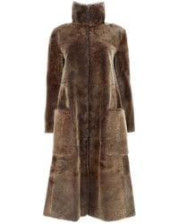 Giorgio Armani - Fur Coat - Lyst