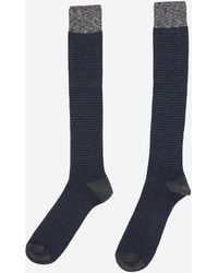ANT45 - Cotton Socks With Vertical Stripes - Lyst