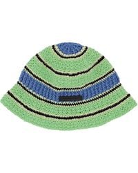 Stella McCartney - Embroidered Crochet Hat - Lyst
