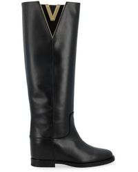 Via Roma 15 - V Split Boot With Bellows - Lyst
