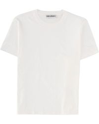 Our Legacy - Solid Crew Neck T-Shirt - Lyst