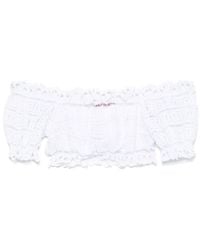 Ermanno Scervino - Schulterfreies Oberteil - Lyst