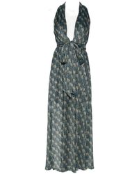 Siyu - V-Neck Ars Long Dress - Lyst