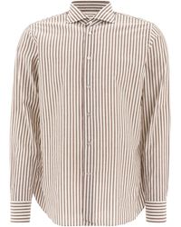 Borriello - Striped Shirt - Lyst