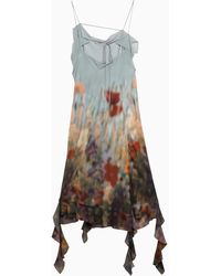 Acne Studios - Deconstructed Floral Dress - Lyst