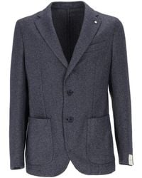 L.B.M. 1911 - Drop S Classic Herringbone Blazer - Lyst