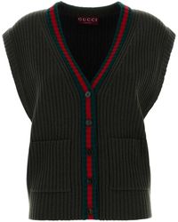 Gucci - Bottle Wool Vest - Lyst