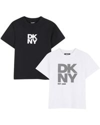DKNY - Lotto Da 2 T-Shirts - Lyst