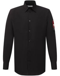Givenchy - Camicia con logo patch - Lyst