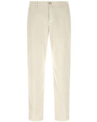 Jacob Cohen - Cotton Blend Trousers - Lyst