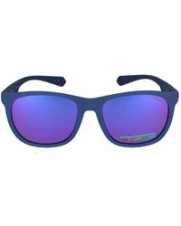 Polaroid - Gafas de sol PLD 2140/S 802 Semimattblue Violet Azure /18 /145 - Lyst