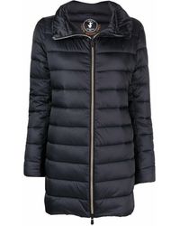 Save The Duck - Abrigo acolchado con cremallera - Lyst