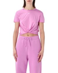 Nike - Dri-Fit Short Sleeve Top - Lyst