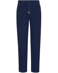 Vilebrequin - Pantalón de lino con cordón para hombre - Lyst