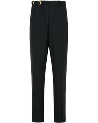Versace - Virgin Wool Blend Patalone - Lyst