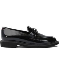 Halmanera - Glanzende Leren Loafers - Lyst